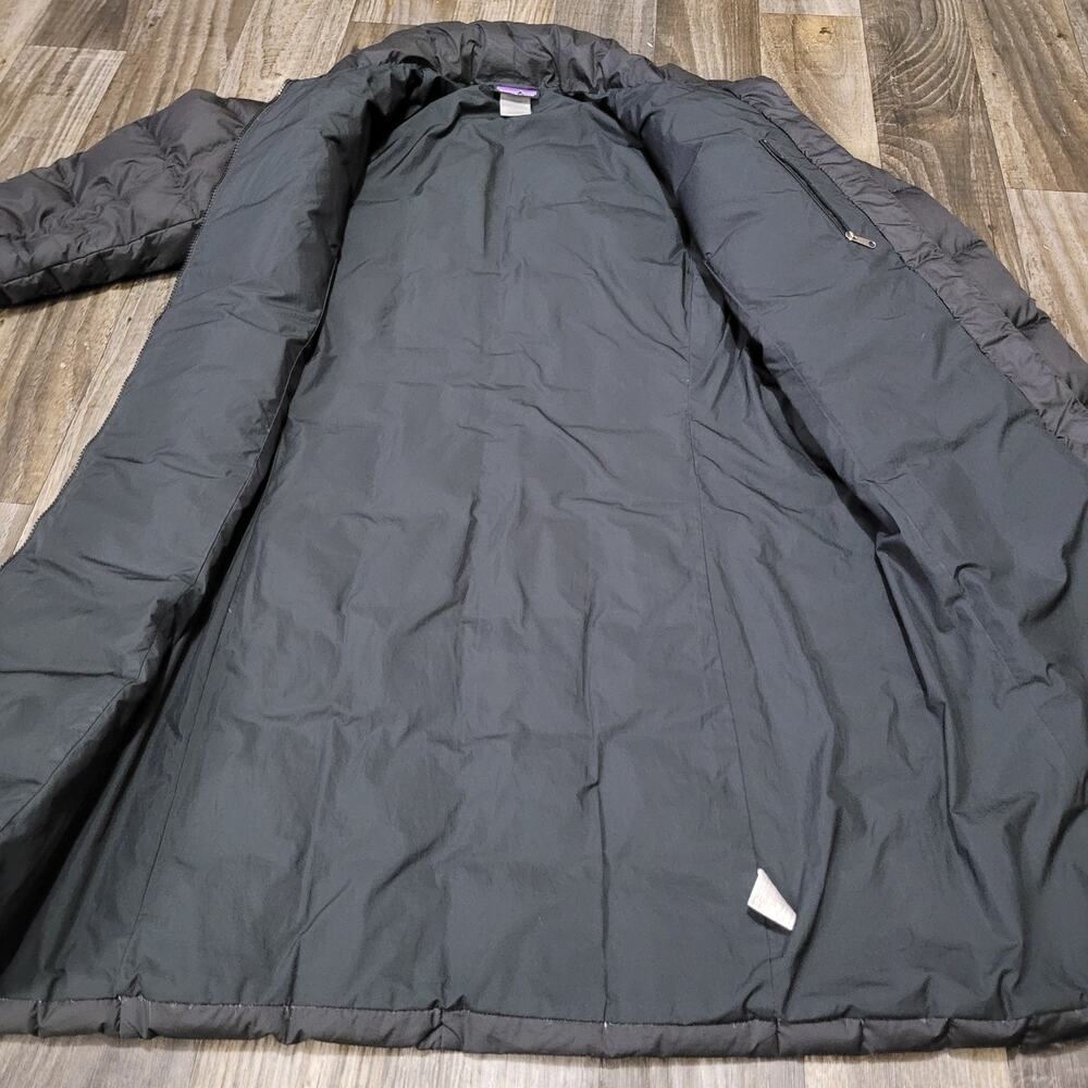 Patagonia Jacket Womens Large Black Tres Parka Duck Down Puffer - Picture 12 of 16